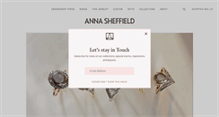 Desktop Screenshot of annasheffield.com